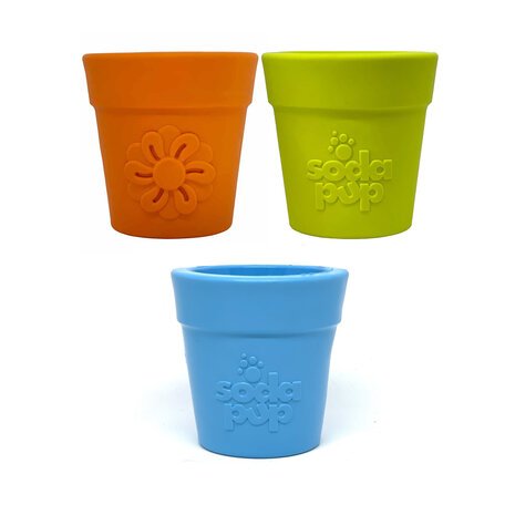 SodaPup Flower Pot