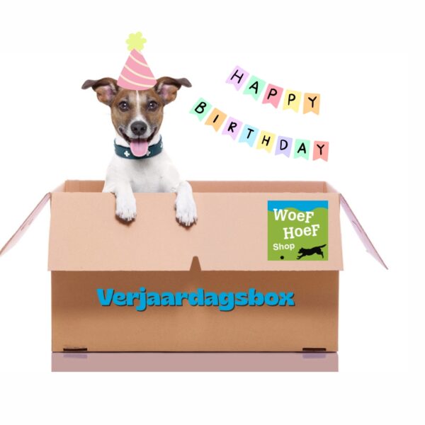 Verjaardagsbox voor Honden