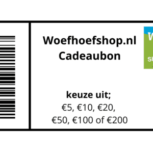 Woefhoefshop.nl - Cadeaubon