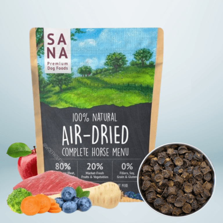 Sana Dog Gevriesdroogd Voeding Paard