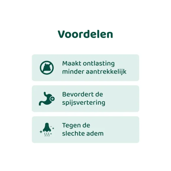 Dogsuppy Anti-Poep Eten Informatie