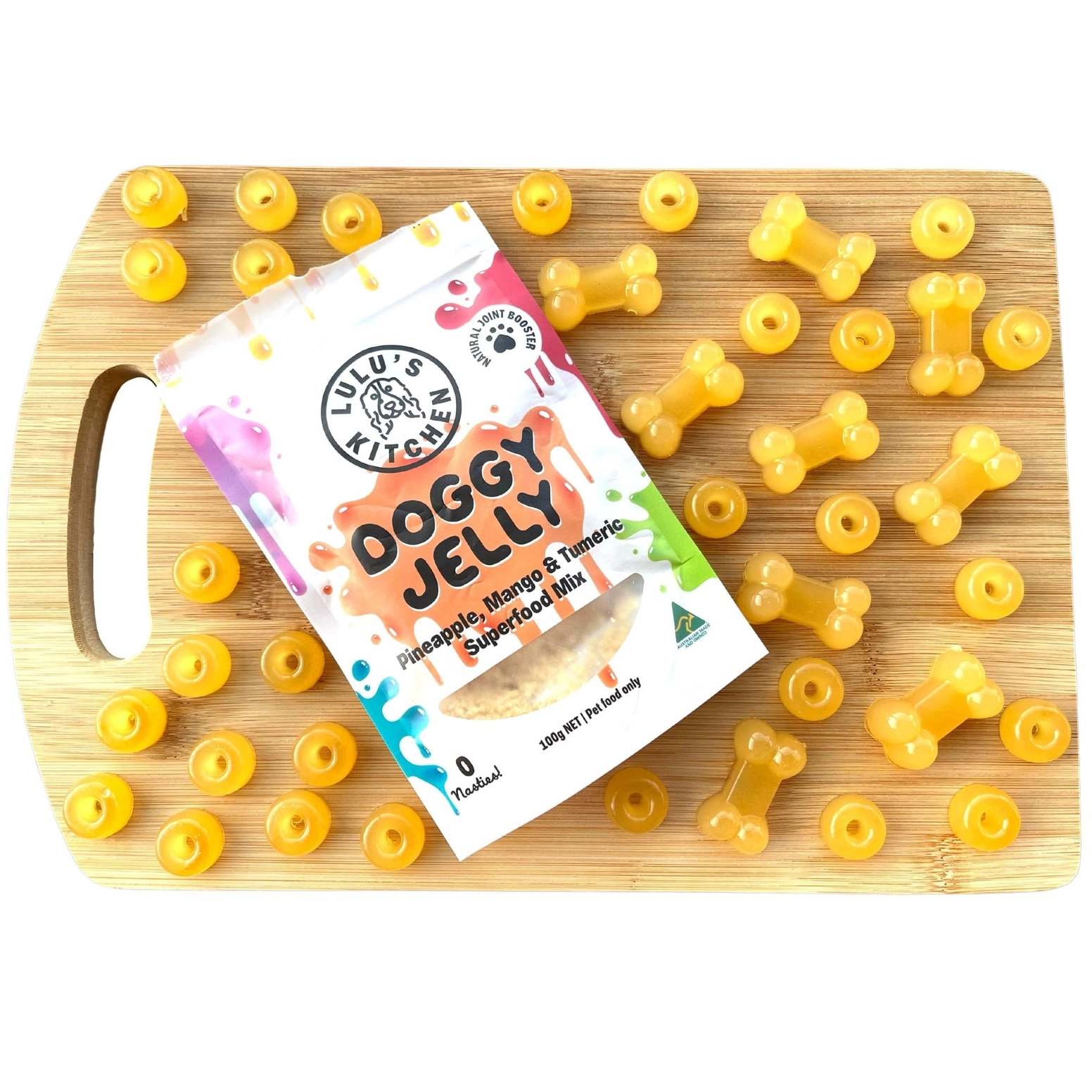 Lulu's Kitchen - Doggy Jelly - Ananas, Mango & Kurkuma