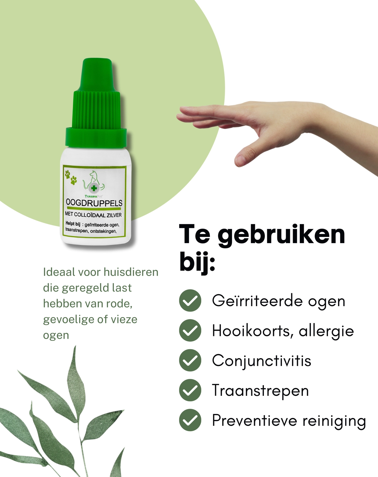 Trauma Pet - Oogdruppels met Colloïdaal Zilver