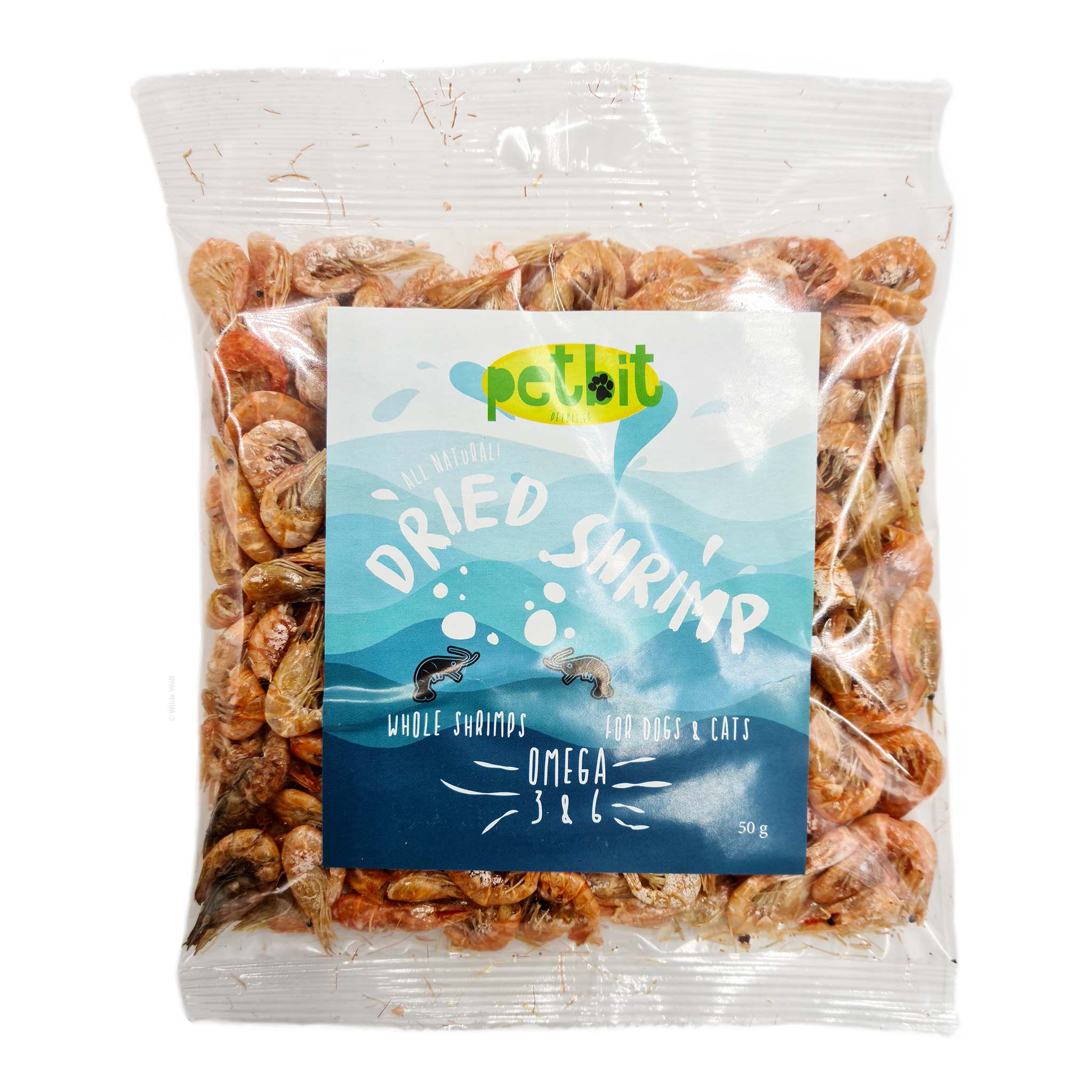 Petbit - Dried Shrimps - 50 gram