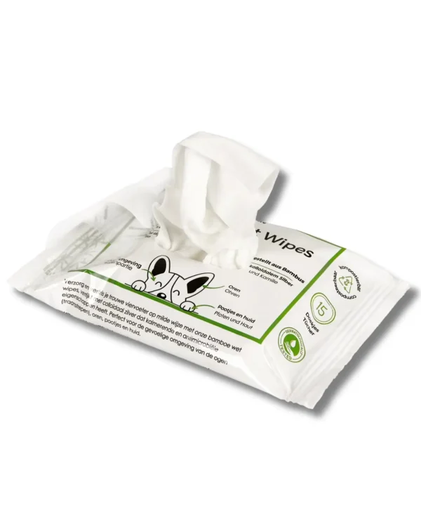 Trauma Pet | Premium Wet Wipes | Colloïdaal zilver en Kamille