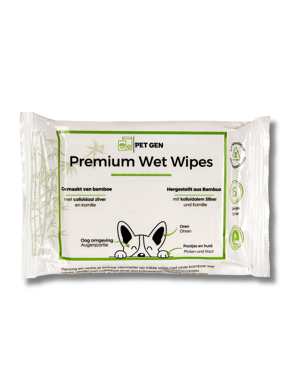 Trauma Pet Premium Wet Wipes