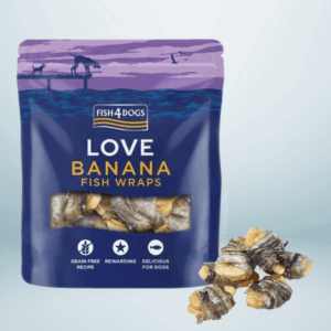 Fish4Dogs Banaan Viswraps
