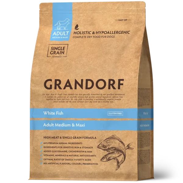Grandorf White Fish Adult Medium & Maxi