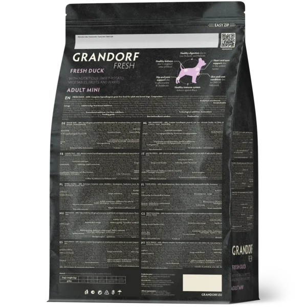 Grandorf | Graanvrij Verse Eend | Adult Mini