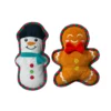 Happypet - Snowman & Gingerbread - Kerstknuffels