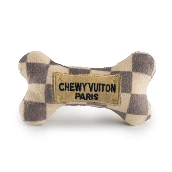 Checker Chewy Vuiton bot met pieper