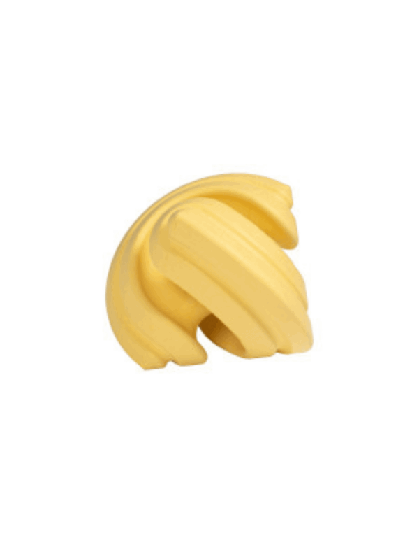 Chewtastic Geometrics Gentle Natural Rubber Soft Mustard