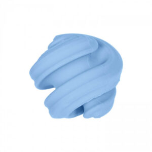 Chewtastic Geometrics Gentle Natural Rubber Soft Pastel Blauw