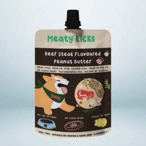 Meaty Licks Pindakaas & Rund